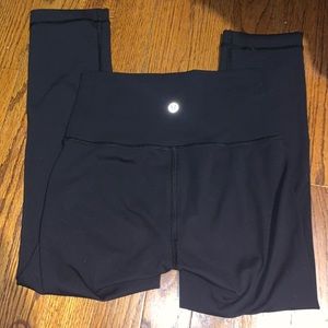 Lululemon wunder under cropped leggings size 0